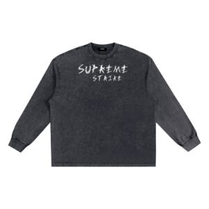 Snow Washed Frayed Edge T-Shirt